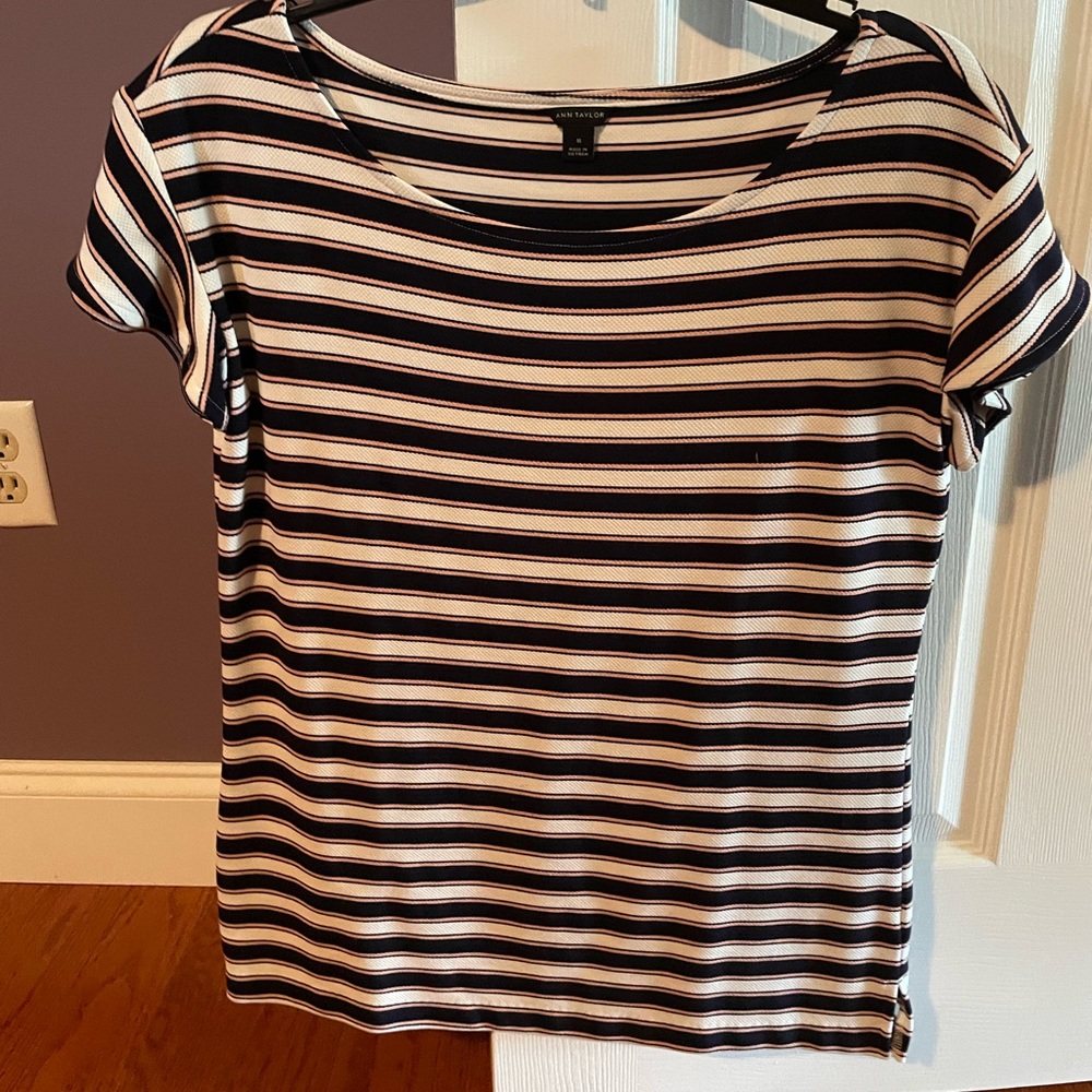 Ann Taylor Stripped Dress Shirt